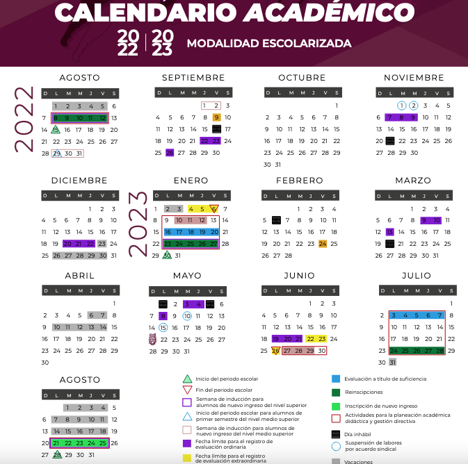 Calendario Oficial Ipn 2022 2023 7869